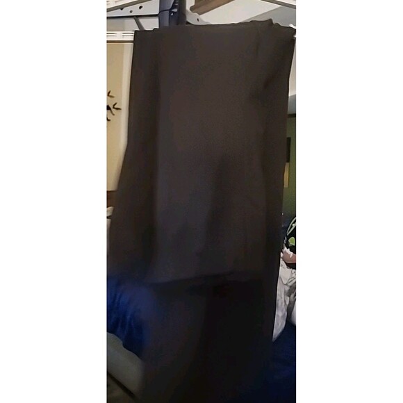 Eileen Fisher Black Wide-Leg Pants Viscose Cropped  Pull On New Size 3X B7 Nice - Picture 4 of 7